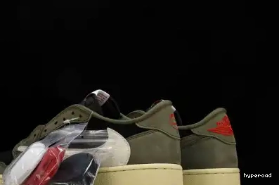 Hyperoad OG 1 Travis OLIVE BLACK Air Low Scott Jordan x 0401